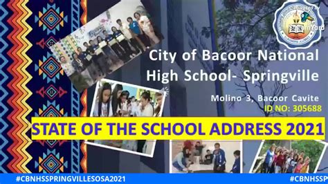 city of bacoor national high school - springville photos|City of Bacoor National High School Camella Springville .